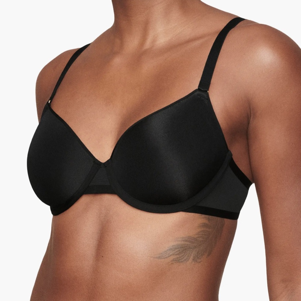 Cuup the Demi mesh bra (black, 44E)